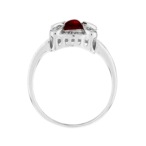 bague femme argent zirconium agate 8100308 pic3