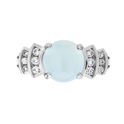 bague femme argent zirconium diamant 8100166 pic2