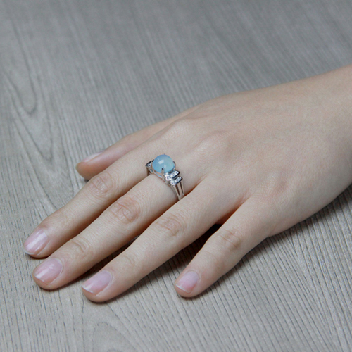 bague femme argent zirconium diamant 8100166 pic5