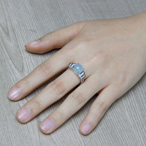 bague femme argent zirconium diamant 8100166 pic6