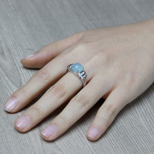 bague femme argent zirconium diamant 8100166 pic7