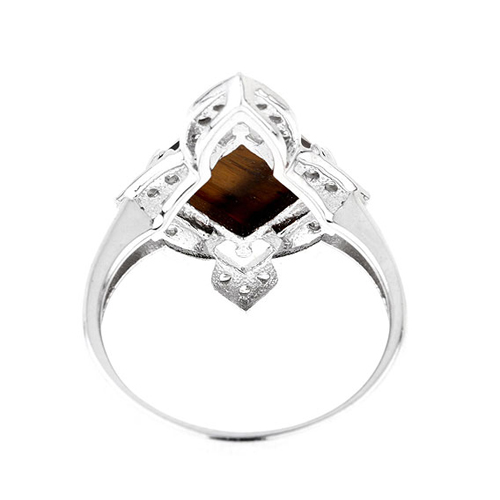 bague femme argent zirconium diamant 8100288 pic4