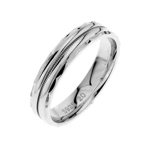 bague homme argent 8100129