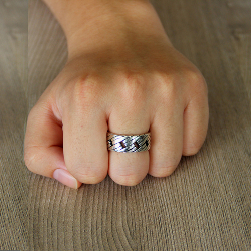 bague homme argent 8100862 pic5