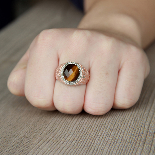 bague homme argent diamant 8100191 pic5