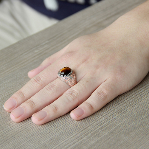 bague homme argent diamant 8100191 pic6