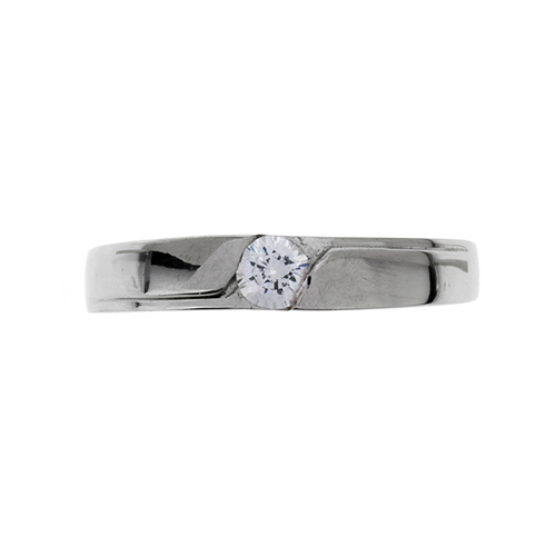 bague homme argent zirconium 8100088 pic2