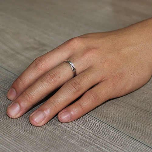 bague homme argent zirconium 8100095 pic5
