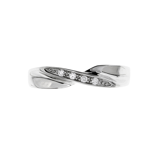 bague homme argent zirconium 8100101 pic2