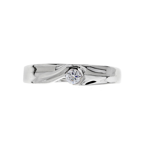 bague homme argent zirconium 8100105 pic2