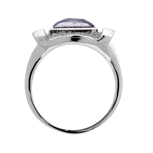 bague homme argent zirconium 8100194 pic3