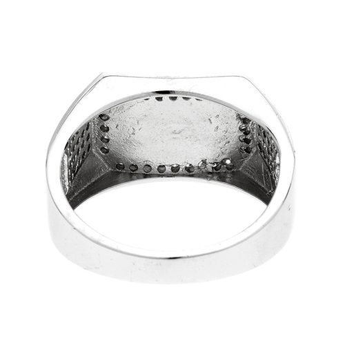 bague homme argent zirconium 8100195 pic4