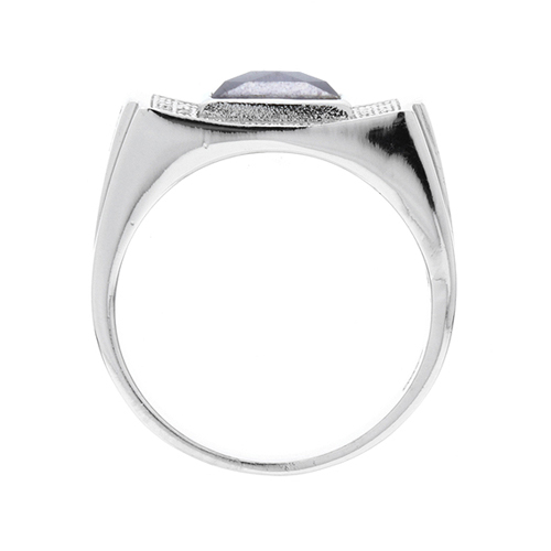 bague homme argent zirconium 8100196 pic3