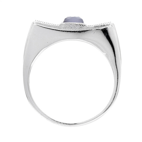 bague homme argent zirconium 8100197 pic3