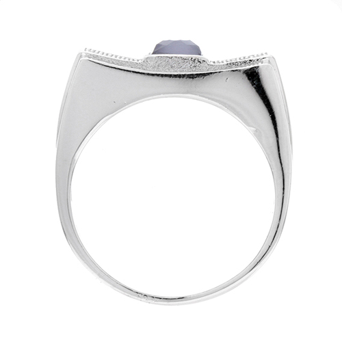 bague homme argent zirconium 8100199 pic3