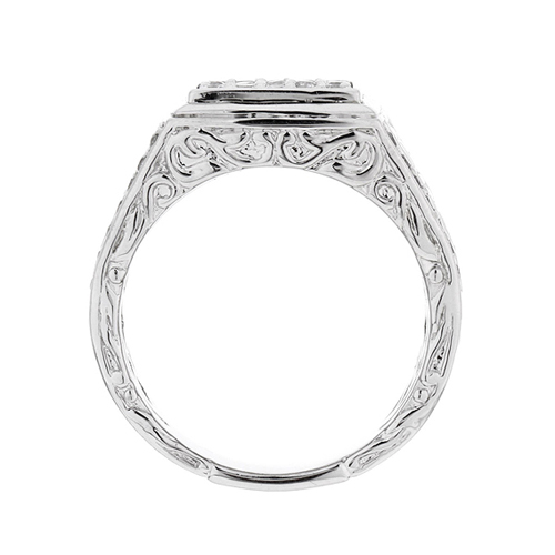 bague homme argent zirconium 8100398 pic3