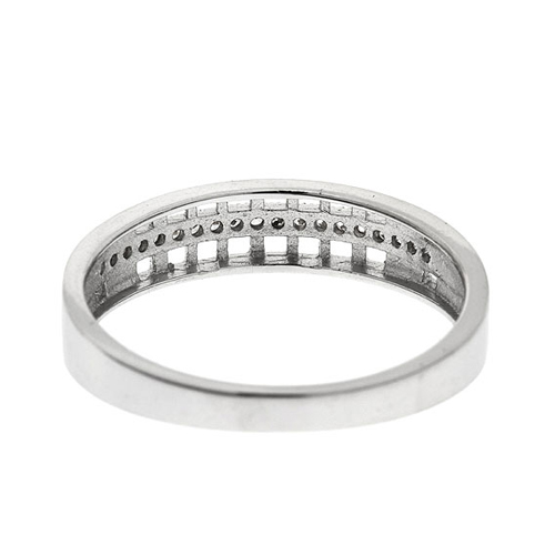 bague homme argent zirconium 8101006 pic4