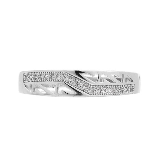 bague homme argent zirconium 8101008 pic2