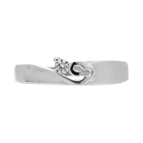 bague homme argent zirconium 8101012 pic2