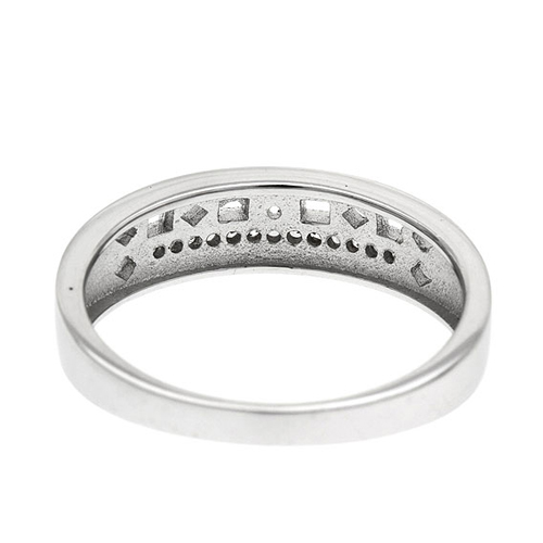 bague homme argent zirconium 8101014 pic4