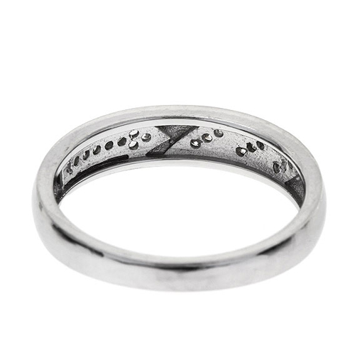 bague homme argent zirconium 8101016 pic4