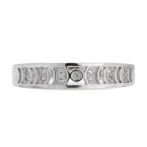 bague homme argent zirconium 8101024 pic2