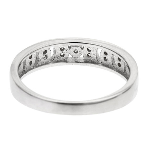 bague homme argent zirconium 8101024 pic4