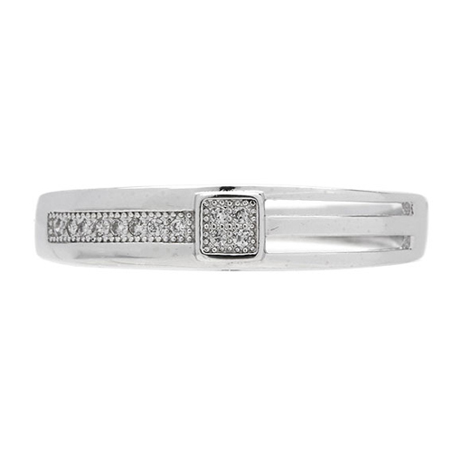 bague homme argent zirconium 8101034 pic2