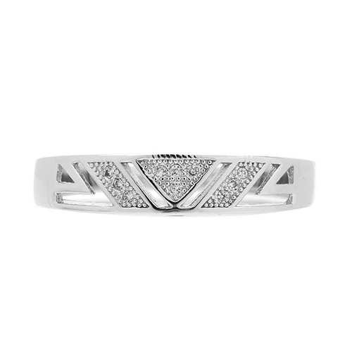 bague homme argent zirconium 8101036 pic2