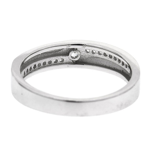 bague homme argent zirconium 8101038 pic4