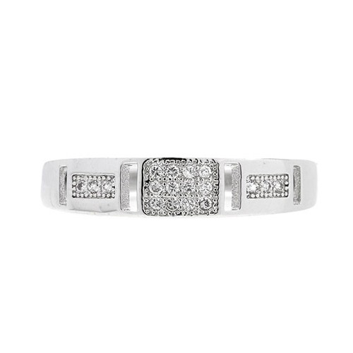 bague homme argent zirconium 8101040 pic2