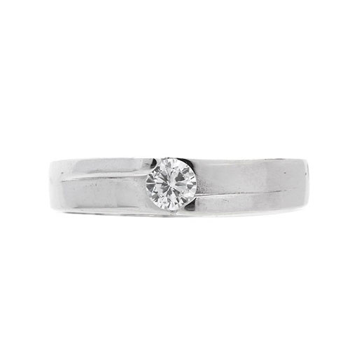 bague homme argent zirconium 8101048 pic2