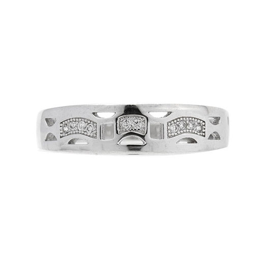 bague homme argent zirconium 8101050 pic2