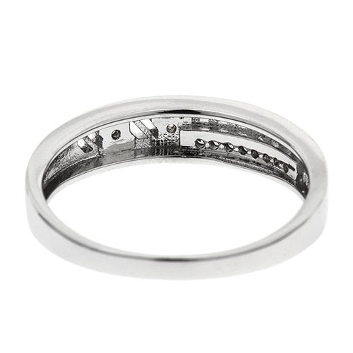 bague homme argent zirconium 8101068 pic4