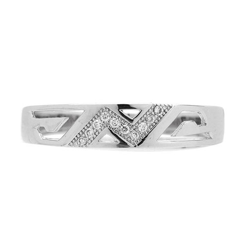 bague homme argent zirconium 8101070 pic2