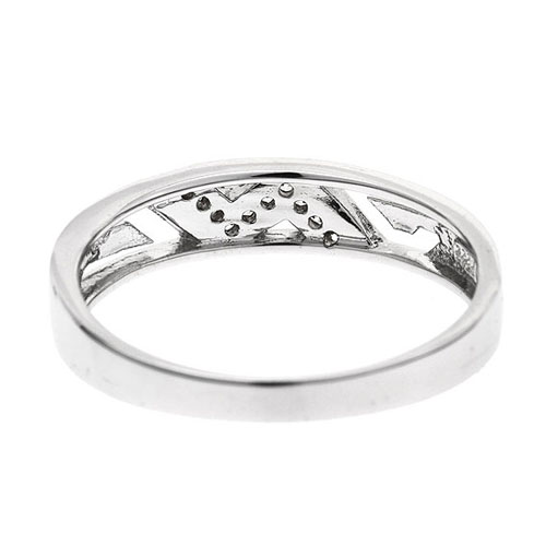 bague homme argent zirconium 8101070 pic4