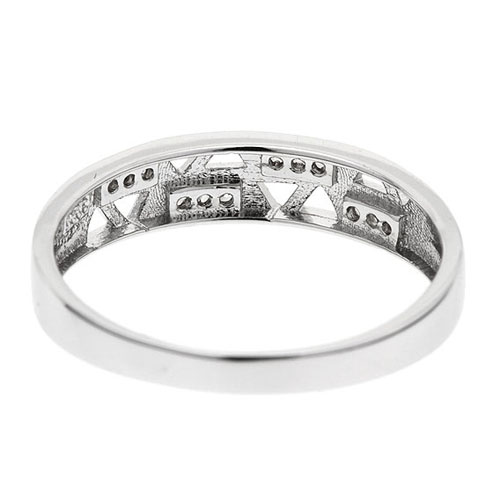 bague homme argent zirconium 8101080 pic4