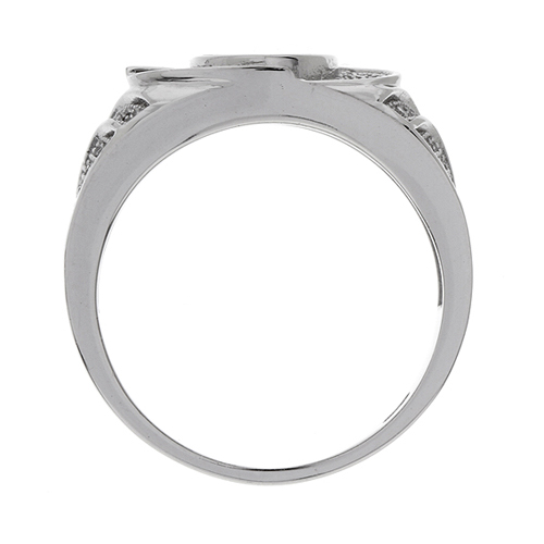 bague homme argent zirconium agate 8100230 pic3