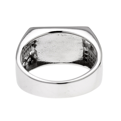 bague homme argent zirconium agate 8100258 pic4