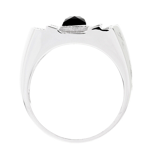 bague homme argent zirconium agate 8100266 pic3