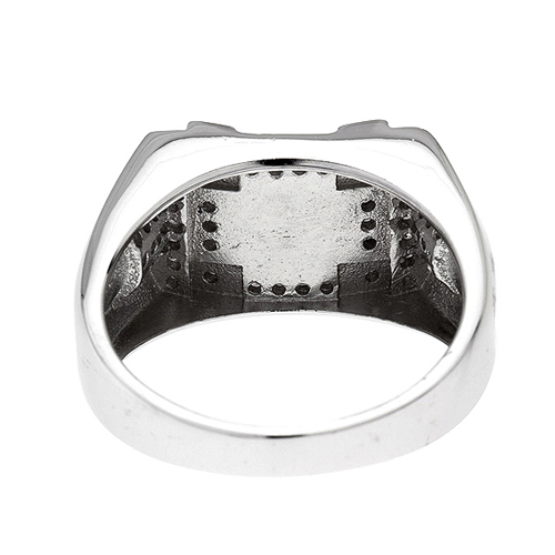 bague homme argent zirconium agate 8100266 pic4