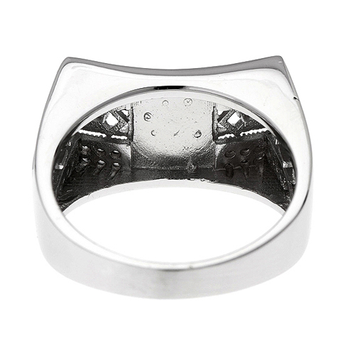 bague homme argent zirconium agate 8100268 pic4