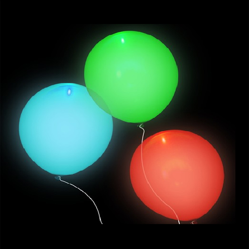 ballons led avec tige 45cm pic3