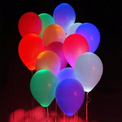 ballons led avec tige 45cm pic4