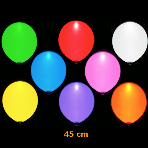 ballons led avec tige 45cm