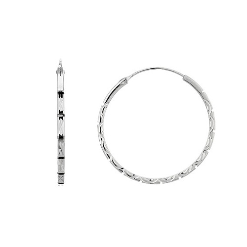 boucle oreille femme argent 8800004