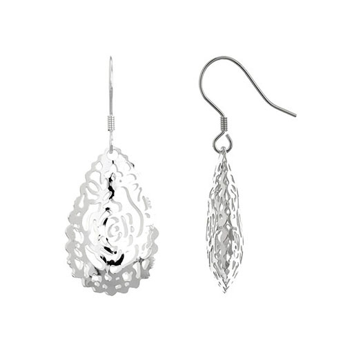 boucle oreille femme argent 9300033