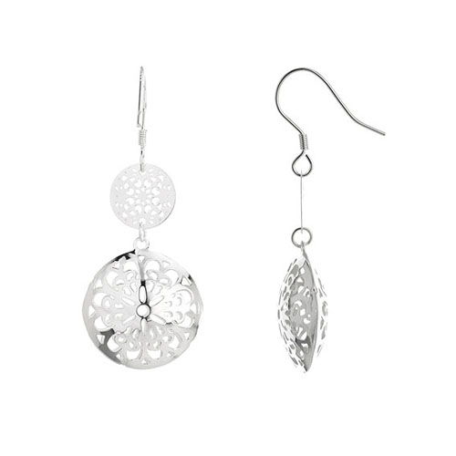 boucle oreille femme argent 9300044