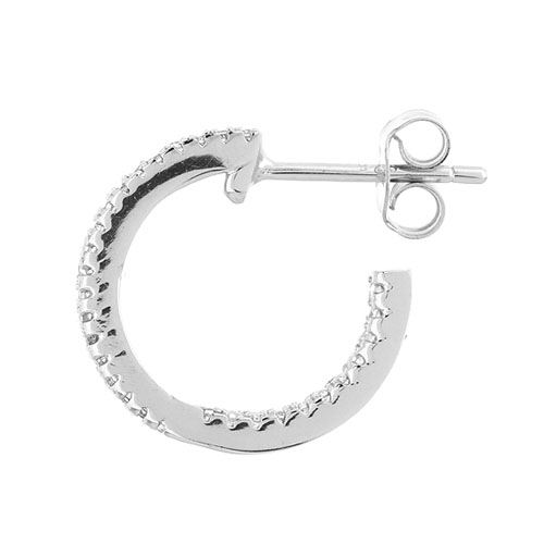 boucle oreille femme argent zirconium 8800036 pic3