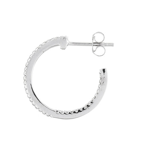 boucle oreille femme argent zirconium 8800037 pic3